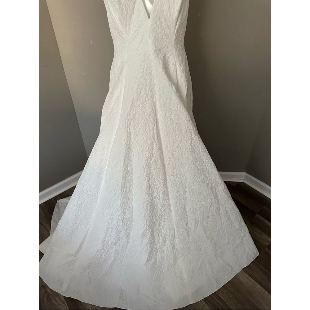 LELA ROSE THE STREAM WEDDING DRESS US 8 $5650 - Picture 4 of 15